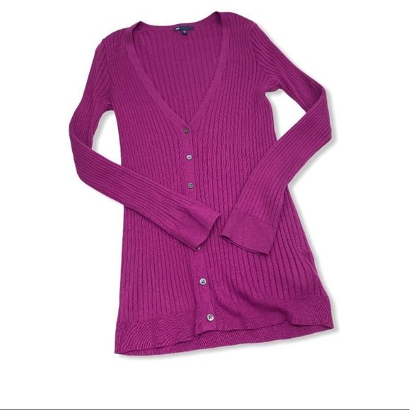 GAP Women's Purple Cardigan Sweater - Picture 1 of 6